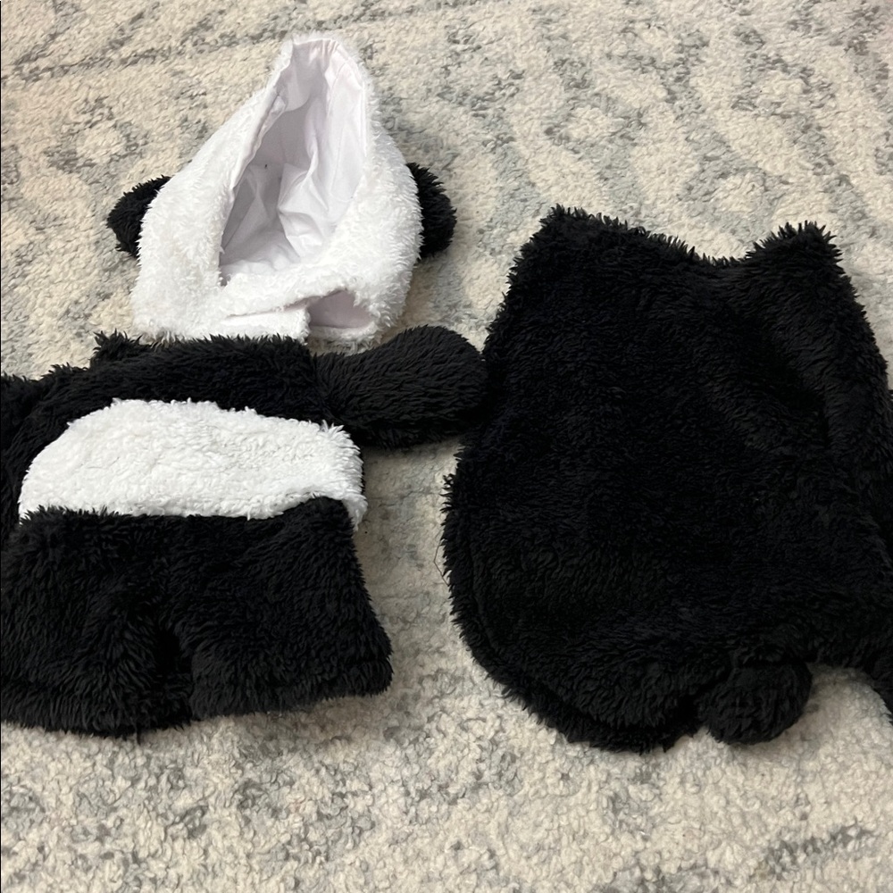 Dog Panda Costume